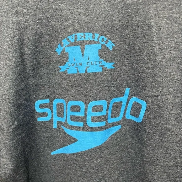 Mavs Speedo Maverick Swim Club Graphic T-Shirt Sz Large - Picture 4 of 5